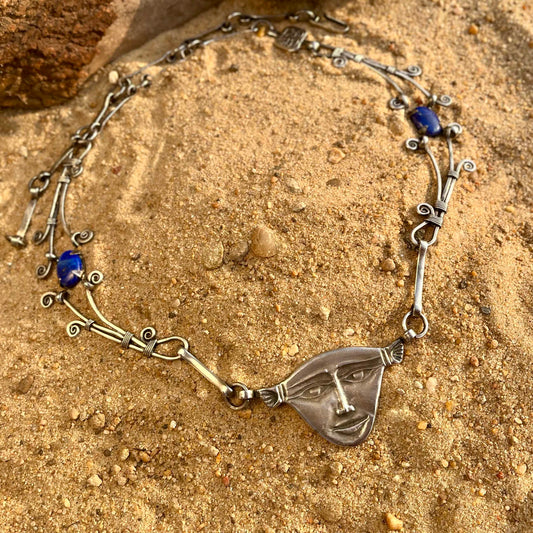 Lapis Lazuli Hathor Belt